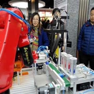 The largest industrial robot training base in Northeast China has been completed in Shenyang